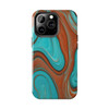 Southwest Swirls Tough Phone Case for iPhone in 21 different sizes. Compatible with iPhone 7, 8, X, 11, 12, 13, 14 and more.