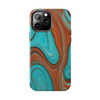 Southwest Swirls Tough Phone Case for iPhone in 21 different sizes. Compatible with iPhone 7, 8, X, 11, 12, 13, 14 and more.