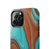 Southwest Swirls Tough Phone Case for iPhone in 21 different sizes. Compatible with iPhone 7, 8, X, 11, 12, 13, 14 and more.