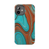 Southwest Swirls Tough Phone Case for iPhone in 21 different sizes. Compatible with iPhone 7, 8, X, 11, 12, 13, 14 and more.