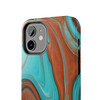 Southwest Swirls Tough Phone Case for iPhone in 21 different sizes. Compatible with iPhone 7, 8, X, 11, 12, 13, 14 and more.