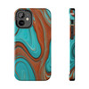 Southwest Swirls Tough Phone Case for iPhone in 21 different sizes. Compatible with iPhone 7, 8, X, 11, 12, 13, 14 and more.