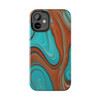 Southwest Swirls Tough Phone Case for iPhone in 21 different sizes. Compatible with iPhone 7, 8, X, 11, 12, 13, 14 and more.
