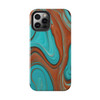 Southwest Swirls Tough Phone Case for iPhone in 21 different sizes. Compatible with iPhone 7, 8, X, 11, 12, 13, 14 and more.