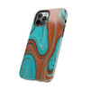 Southwest Swirls Tough Phone Case for iPhone in 21 different sizes. Compatible with iPhone 7, 8, X, 11, 12, 13, 14 and more.