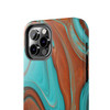 Southwest Swirls Tough Phone Case for iPhone in 21 different sizes. Compatible with iPhone 7, 8, X, 11, 12, 13, 14 and more.