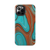 Southwest Swirls Tough Phone Case for iPhone in 21 different sizes. Compatible with iPhone 7, 8, X, 11, 12, 13, 14 and more.