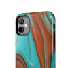 Southwest Swirls Tough Phone Case for iPhone in 21 different sizes. Compatible with iPhone 7, 8, X, 11, 12, 13, 14 and more.