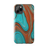 Southwest Swirls Tough Phone Case for iPhone in 21 different sizes. Compatible with iPhone 7, 8, X, 11, 12, 13, 14 and more.