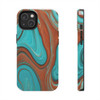 Southwest Swirls Tough Phone Case for iPhone in 21 different sizes. Compatible with iPhone 7, 8, X, 11, 12, 13, 14 and more.