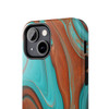 Southwest Swirls Tough Phone Case for iPhone in 21 different sizes. Compatible with iPhone 7, 8, X, 11, 12, 13, 14 and more.