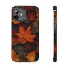 Fall Leaves Tough Phone Case for iPhone in 21 different sizes. Compatible with iPhone 7, 8, X, 11, 12, 13, 14 and more.