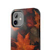 Fall Leaves Tough Phone Case for iPhone in 21 different sizes. Compatible with iPhone 7, 8, X, 11, 12, 13, 14 and more.