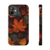 Fall Leaves Tough Phone Case for iPhone in 21 different sizes. Compatible with iPhone 7, 8, X, 11, 12, 13, 14 and more.