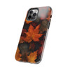Fall Leaves Tough Phone Case for iPhone in 21 different sizes. Compatible with iPhone 7, 8, X, 11, 12, 13, 14 and more.