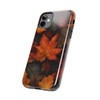 Fall Leaves Tough Phone Case for iPhone in 21 different sizes. Compatible with iPhone 7, 8, X, 11, 12, 13, 14 and more.
