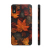 Fall Leaves Tough Phone Case for iPhone in 21 different sizes. Compatible with iPhone 7, 8, X, 11, 12, 13, 14 and more.