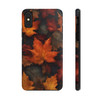 Fall Leaves Tough Phone Case for iPhone in 21 different sizes. Compatible with iPhone 7, 8, X, 11, 12, 13, 14 and more.