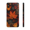 Fall Leaves Tough Phone Case for iPhone in 21 different sizes. Compatible with iPhone 7, 8, X, 11, 12, 13, 14 and more.