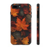Fall Leaves Tough Phone Case for iPhone in 21 different sizes. Compatible with iPhone 7, 8, X, 11, 12, 13, 14 and more.