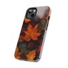 Fall Leaves Tough Phone Case for iPhone in 21 different sizes. Compatible with iPhone 7, 8, X, 11, 12, 13, 14 and more.