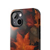 Fall Leaves Tough Phone Case for iPhone in 21 different sizes. Compatible with iPhone 7, 8, X, 11, 12, 13, 14 and more.