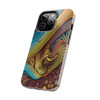 Abstract Swirl Tough Phone Case for iPhone in 21 different sizes. Compatible with iPhone 7, 8, X, 11, 12, 13, 14 and more.
