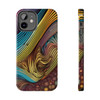 Abstract Swirl Tough Phone Case for iPhone in 21 different sizes. Compatible with iPhone 7, 8, X, 11, 12, 13, 14 and more.