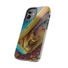 Abstract Swirl Tough Phone Case for iPhone in 21 different sizes. Compatible with iPhone 7, 8, X, 11, 12, 13, 14 and more.