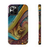Abstract Swirl Tough Phone Case for iPhone in 21 different sizes. Compatible with iPhone 7, 8, X, 11, 12, 13, 14 and more.