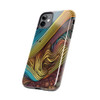 Abstract Swirl Tough Phone Case for iPhone in 21 different sizes. Compatible with iPhone 7, 8, X, 11, 12, 13, 14 and more.
