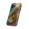 Abstract Swirl Tough Phone Case for iPhone in 21 different sizes. Compatible with iPhone 7, 8, X, 11, 12, 13, 14 and more.