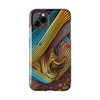 Abstract Swirl Tough Phone Case for iPhone in 21 different sizes. Compatible with iPhone 7, 8, X, 11, 12, 13, 14 and more.