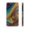 Abstract Swirl Tough Phone Case for iPhone in 21 different sizes. Compatible with iPhone 7, 8, X, 11, 12, 13, 14 and more.