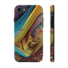Abstract Swirl Tough Phone Case for iPhone in 21 different sizes. Compatible with iPhone 7, 8, X, 11, 12, 13, 14 and more.