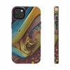 Abstract Swirl Tough Phone Case for iPhone in 21 different sizes. Compatible with iPhone 7, 8, X, 11, 12, 13, 14 and more.