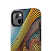 Abstract Swirl Tough Phone Case for iPhone in 21 different sizes. Compatible with iPhone 7, 8, X, 11, 12, 13, 14 and more.