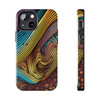 Abstract Swirl Tough Phone Case for iPhone in 21 different sizes. Compatible with iPhone 7, 8, X, 11, 12, 13, 14 and more.