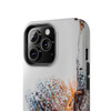 Abstract Swirls Tough Phone Case for iPhone in 21 different sizes. Compatible with iPhone 7, 8, X, 11, 12, 13, 14 and more.