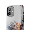Abstract Swirls Tough Phone Case for iPhone in 21 different sizes. Compatible with iPhone 7, 8, X, 11, 12, 13, 14 and more.