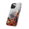 Abstract Swirls Tough Phone Case for iPhone in 21 different sizes. Compatible with iPhone 7, 8, X, 11, 12, 13, 14 and more.