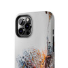 Abstract Swirls Tough Phone Case for iPhone in 21 different sizes. Compatible with iPhone 7, 8, X, 11, 12, 13, 14 and more.