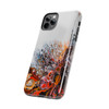 Abstract Swirls Tough Phone Case for iPhone in 21 different sizes. Compatible with iPhone 7, 8, X, 11, 12, 13, 14 and more.