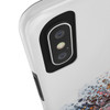 Abstract Swirls Tough Phone Case for iPhone in 21 different sizes. Compatible with iPhone 7, 8, X, 11, 12, 13, 14 and more.