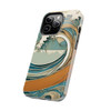 Art Nouveau Summer Splash Tough Phone Case for iPhone in 21 different sizes. Compatible with iPhone 7, 8, X, 11, 12, 13, 14 and more.