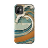 Art Nouveau Summer Splash Tough Phone Case for iPhone in 21 different sizes. Compatible with iPhone 7, 8, X, 11, 12, 13, 14 and more.