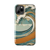 Art Nouveau Summer Splash Tough Phone Case for iPhone in 21 different sizes. Compatible with iPhone 7, 8, X, 11, 12, 13, 14 and more.