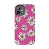 Crazy Daisies 70's Theme Tough Phone Case for iPhone in 21 different sizes. Compatible with iPhone 7, 8, X, 11, 12, 13, 14 and more.