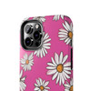 Crazy Daisies 70's Theme Tough Phone Case for iPhone in 21 different sizes. Compatible with iPhone 7, 8, X, 11, 12, 13, 14 and more.