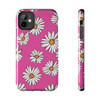 Crazy Daisies 70's Theme Tough Phone Case for iPhone in 21 different sizes. Compatible with iPhone 7, 8, X, 11, 12, 13, 14 and more.